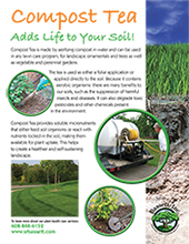 Download a PDF with information about Compost Tea